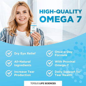 Tear Health Purified Omega 7 List of Benefits