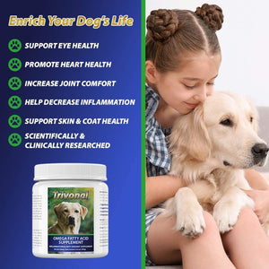 Trivonal Purified Omega 7 Jar with Benefits, Girl, Dog